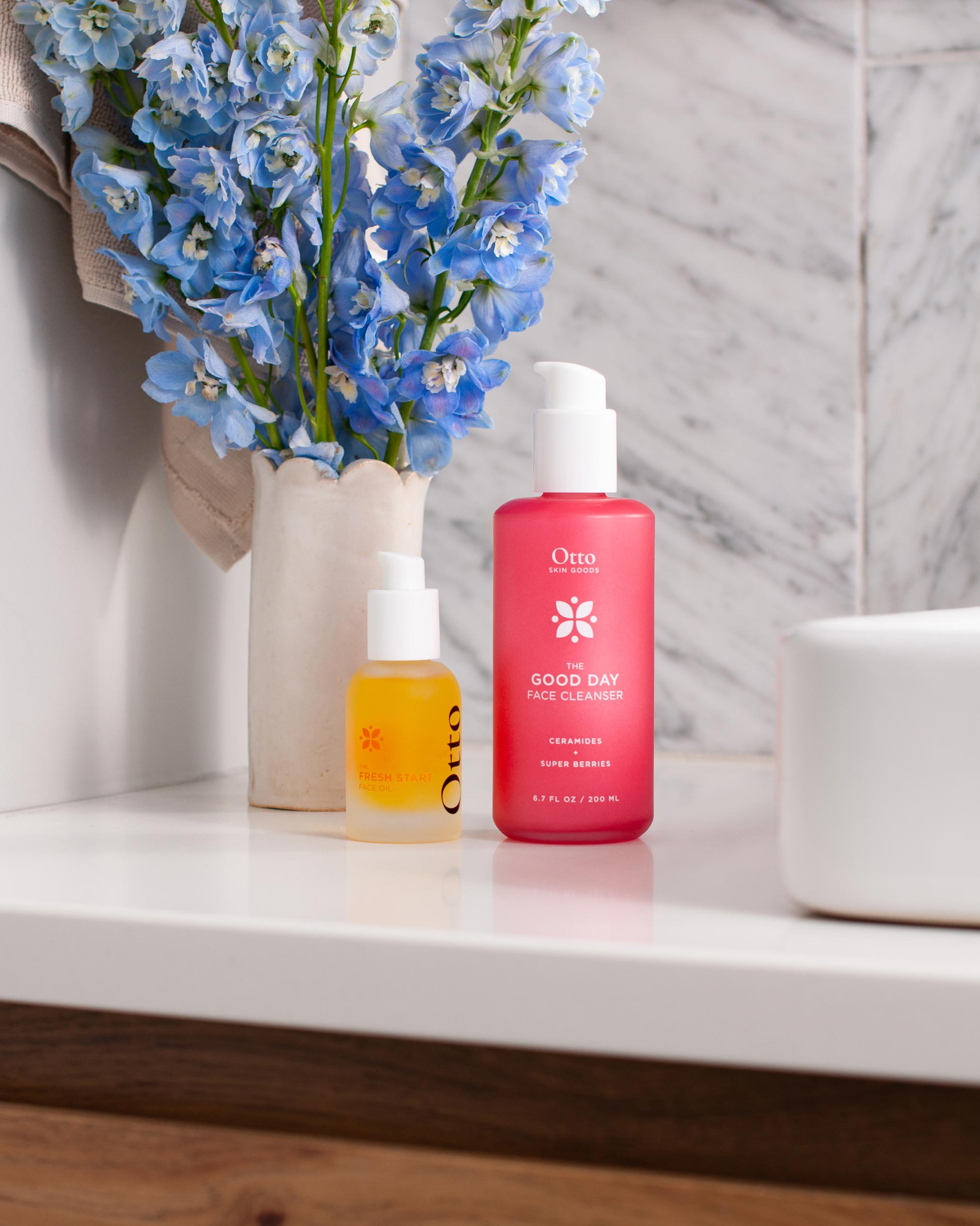 Cleanser + Face Oil Duo